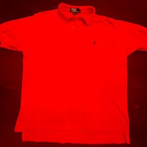 Ralph Lauren Red Polo Shirt